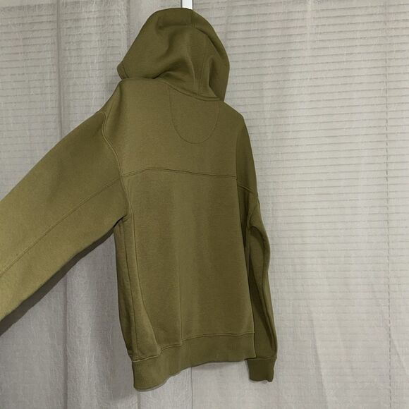FREE PLANET S Men’s Camo Olive Green Cotton Blend Full Zip Hoodie Sweatshirt - Picture 7 of 16